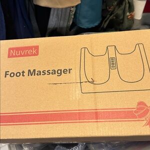 NWT PURE Bliss  Foot Shiatsu Massager with HEAT for Circulation and Relaxation